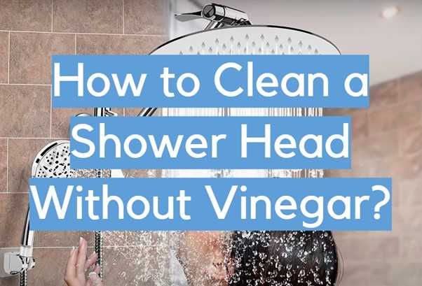 Simple Methods to Clean a Shower Head Without Vinegar