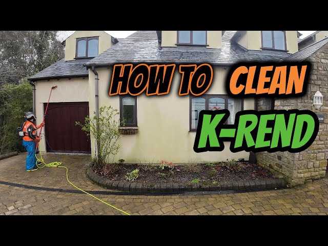 Steps to Clean Render by Hand