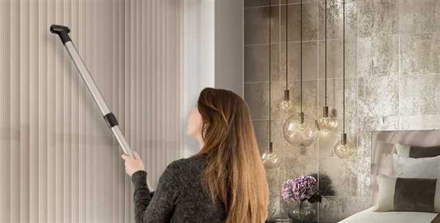 How to clean vertical fabric blinds