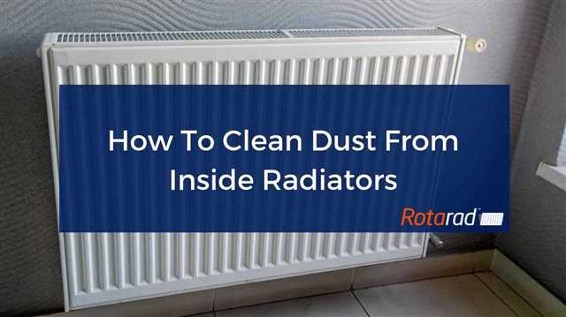 Why Cleaning Dust from Your Radiators is Important
