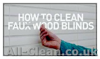 Quick and Easy Ways to Clean Faux Wood Blinds