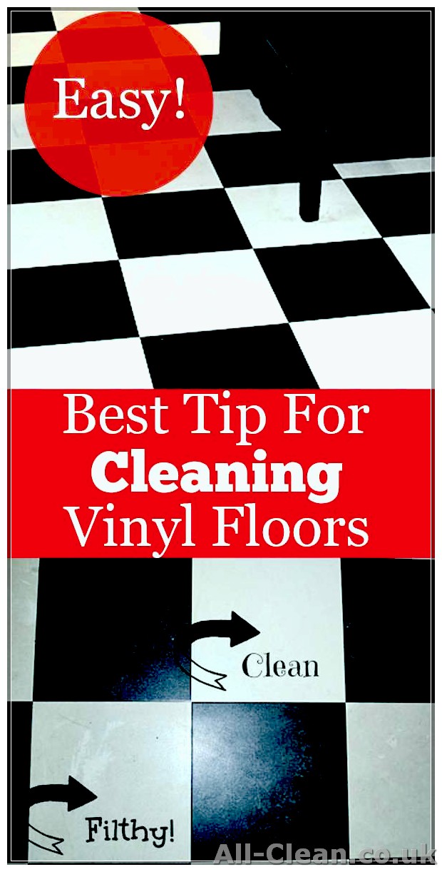 6. Homemade Vinyl Floor Cleaner